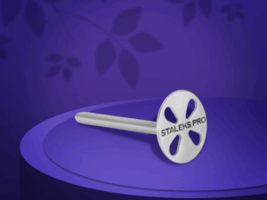 Disque pédicure allongé PODODISC STALEKS PRO S fournis avec embout interchangeable 180 Grit 5Pcs